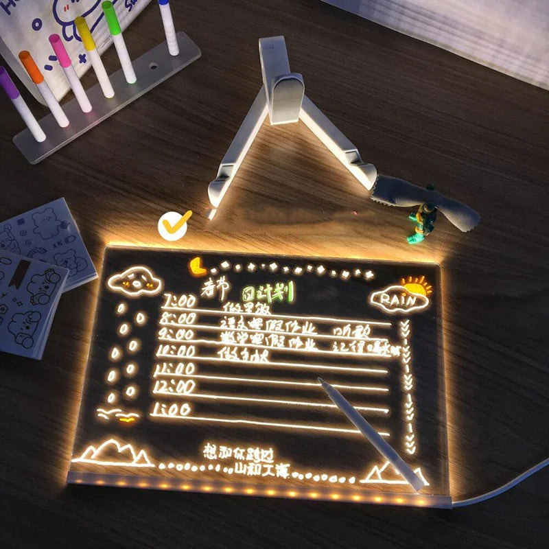 Acrylic DIY Note LED Board