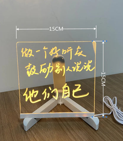 Acrylic DIY Note LED Board