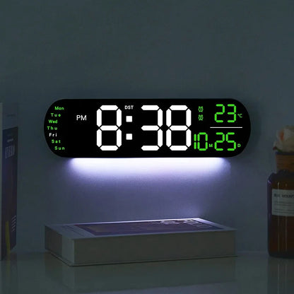 LED Wall Clock with Atmosphere Light