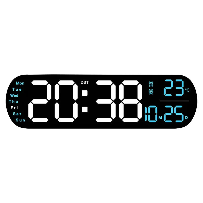 LED Wall Clock with Atmosphere Light