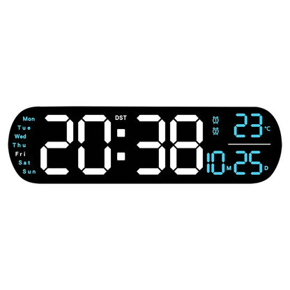 LED Wall Clock with Atmosphere Light