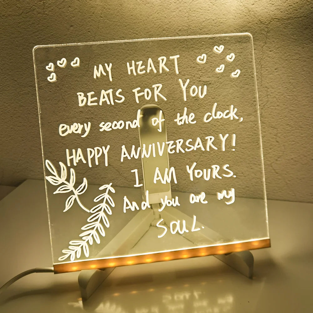 Acrylic DIY Note LED Board