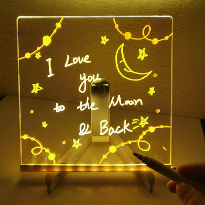 Acrylic DIY Note LED Board