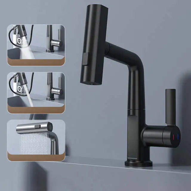 Digital Display Waterfall Basin Faucet